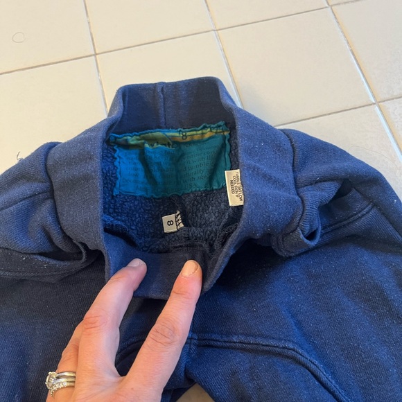 Kids size 8 Aviator Nation blue sweatpants. Excellent condition. - Picture 2 of 3